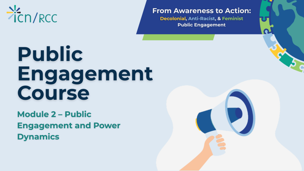 Module 2 – Public Engagement and Power Dynamics